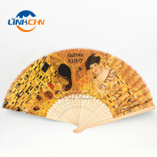 Vietnam bamboo hand fan in custom design wholesale